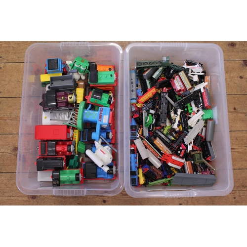 329 - A Large Collection of Play worn Thomas The Tank Engine ranging from 1980-1990 with some made by ERTL... 