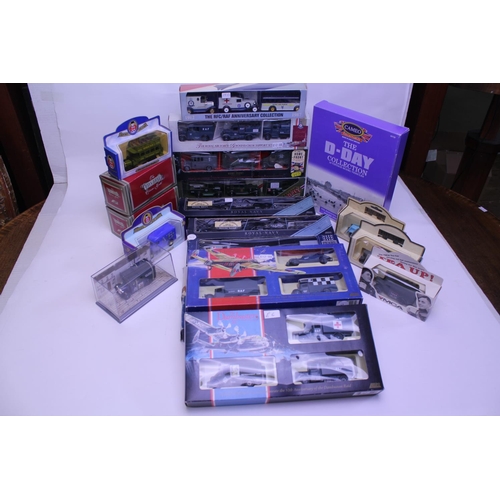 119 - A Collection of Military Lledo models to include 12 x Boxed Gift Sets along with 8 x Single models, ... 