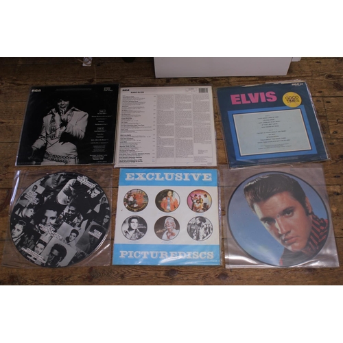 515 - A Collection of 6 Original Elvis Presley LP Records to include 