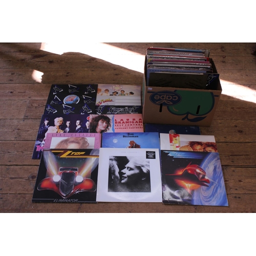 506 - A Collection of Original LP Records to include Queen, Tapau, Blondie, Wham, Billy Idol, Kid Creole, ... 