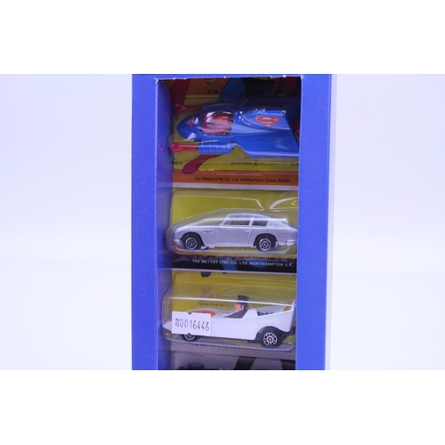 25 - A Scarce Corgi Juniors T.V. Related 5 Piece Gift Set to include a Superman Supermobile, James Bond A... 