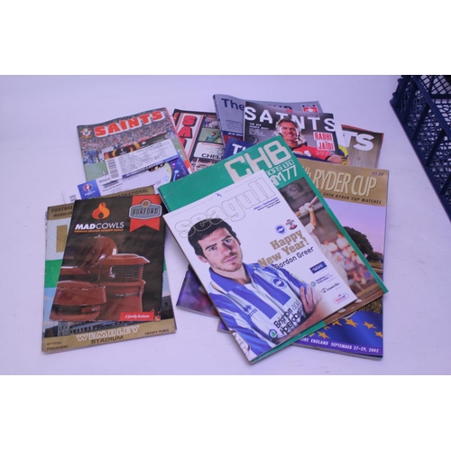 579 - A Selection of 1980s Southampton Football Club Programmes, a 2003 FA Cup Final Arsenal v Saints Prog... 