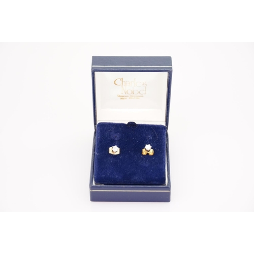 244 - A Pair of Diamond stud earrings, approximately 0.10ct. Total weight approximately 0.8g.