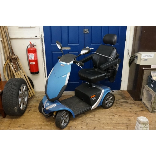 693 - A 2020 Vecta Sport 8mph Mobility Scooter in Blue in Excellent Working Condition at time of Listing C... 