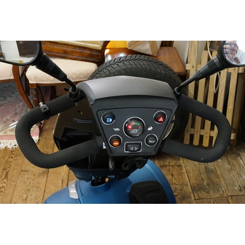 693 - A 2020 Vecta Sport 8mph Mobility Scooter in Blue in Excellent Working Condition at time of Listing C... 