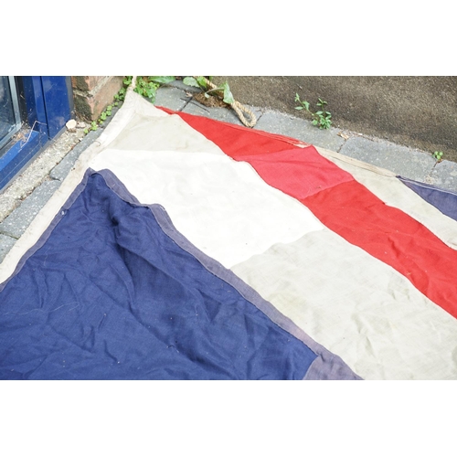 667 - A Very Large Vintage Union Jack Flag. Measuring Approx 12ft x 8ft. (AF).