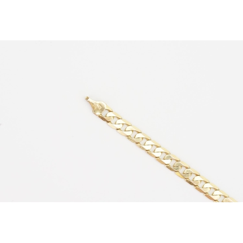 102 - A 9ct Gold bracelet. Weight approx 7.9g. 8.5cm long.