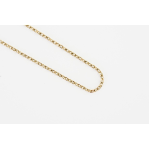 116 - A 9ct Gold Necklace. Weighing: 6.7 grams. Measuring: 50.5cms Total Length.