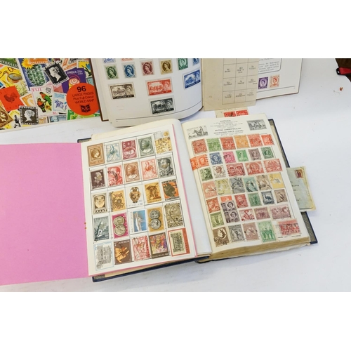 363 - A Gay Venture stamp album containing a good selection of stamps 1907, together with other stamp albu... 