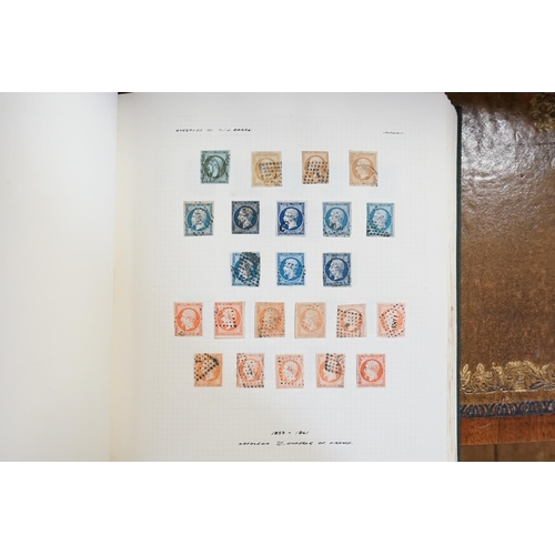 371 - A Private Collection of Seventeen stamp albums containing a collection of world stamps, to include I... 