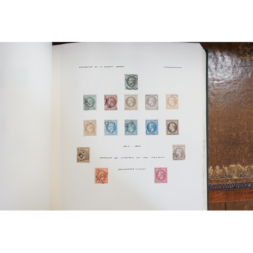 371 - A Private Collection of Seventeen stamp albums containing a collection of world stamps, to include I... 