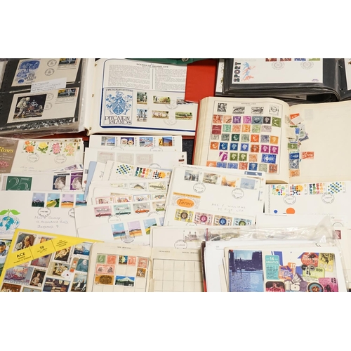 384 - Royal Wedding First Day Covers, the Thames Cover Album & a general collection of Stamp Albums. Needs... 