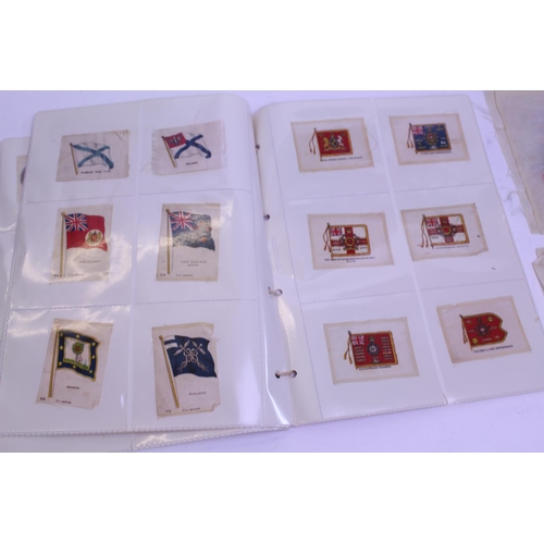 258 - A Collection of Silks including Flags, Medals, General Smuts, General Plummer, etc.