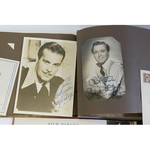 255 - A Collection of Photographic Actors & Actresses contained in Album to include Margaret Lockwood, Den... 