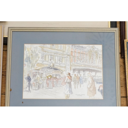 965 - A Margaret Tarrant Print, Oil Painting by Slinn & various Prints.