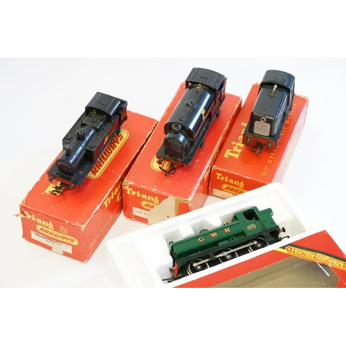 212 - 4 x Boxed Tri-ang/Hornby Locomotives to include R253 - Dock Shunter, R153 - Saddle Tank 0-6-0, R041 ... 