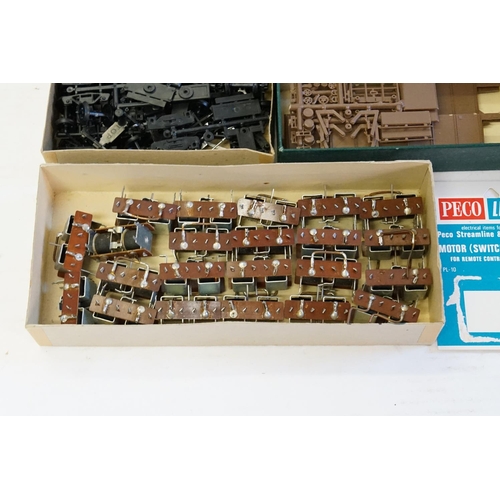 153 - A Collection of Built Railway Plastic Kits along with an Empty Airfix Lunar Module Box complete with... 