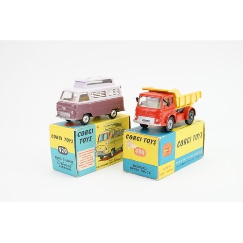 16 - A Pair of 1960s Corgi Models to include No: 420 