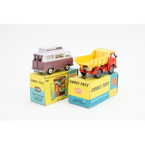 16 - A Pair of 1960s Corgi Models to include No: 420 