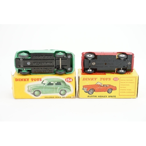 344 - A Pair of Dinky Models to include No: 112 