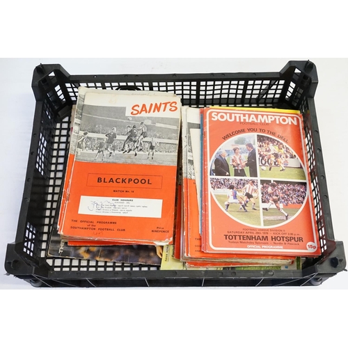 430 - A Collection of Original Football Programmes to include 1960s-1970s 30+ Southampton, Millwall, Chels... 