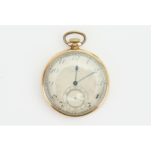 236 - A 9ct Gold Filled Elgin Pocket Watch.