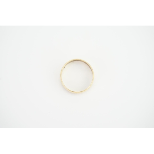 115 - A Ladies 22ct Gold Wedding Ring. Weighing: 3.2gms.