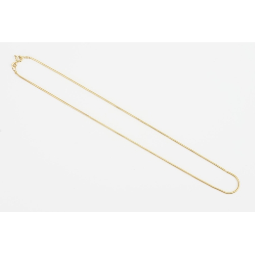 160 - A 9ct Gold chain. Weight approx. 2.9g. Length 41cm.