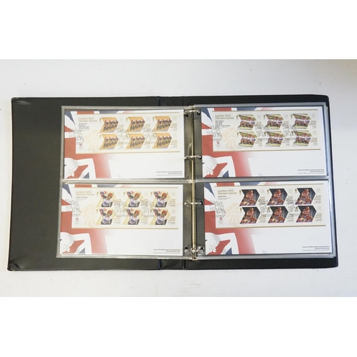 337 - A collection of 2012 Olympic Games gold medal winners First Day Covers.