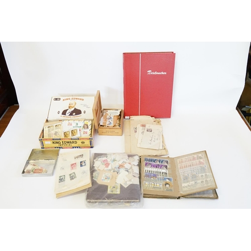 339 - A quantity of World Stamps, Victorian Envelopes, Stock Books & Loose Stamps.