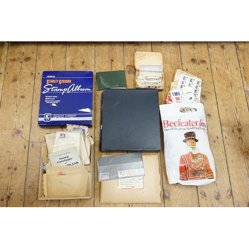 340 - A large quantity of stamps, stock books, folders and other similar items.