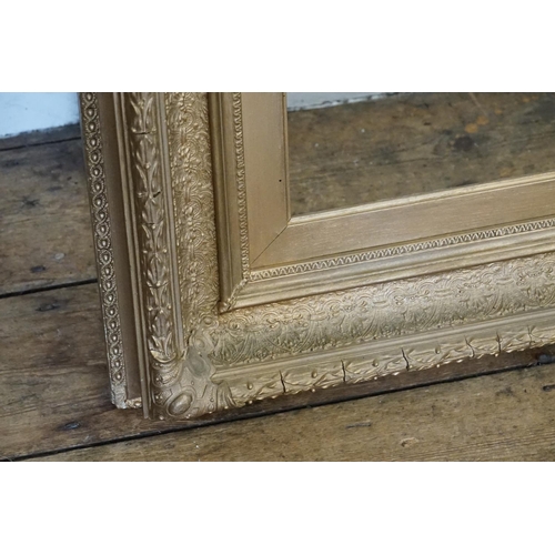 1038 - AN Antique Large Gold Gilt Frame. Measuring: 150cms x 85cms.