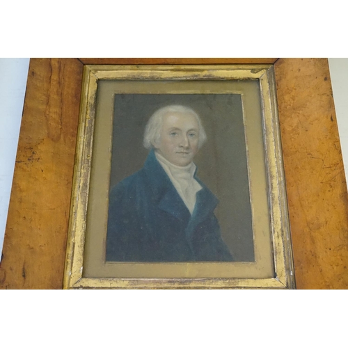 1040 - An 18th Century Walnut Framed Picture of 