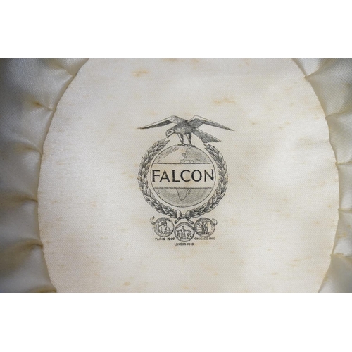 316 - A Gentleman's Falcon Bowler Hat with edge trim.