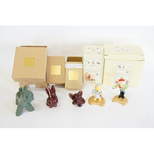 986 - 3 x Denby Figurines to include No: 49 