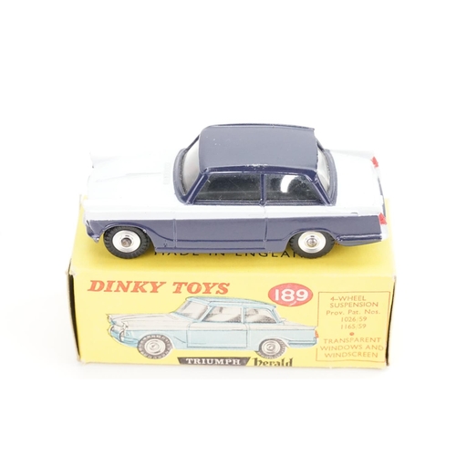 219 - A Scarce model of a Dinky No: 189 