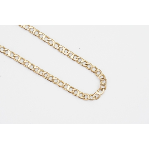 85 - A 9ct Gold Linked Bracelet. Measuring: 20cms. Weighing: 5.3 grams.