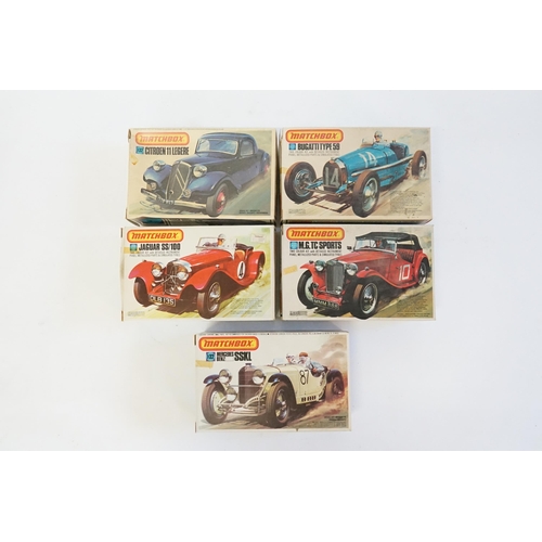 460 - 5 x Original UNMADE Matchbox 1/32nd Scale Kits to include 