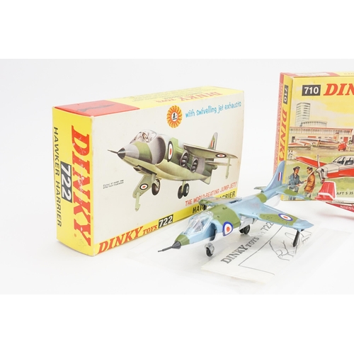 274 - A Pair of Dinky Planes to include No: 710 