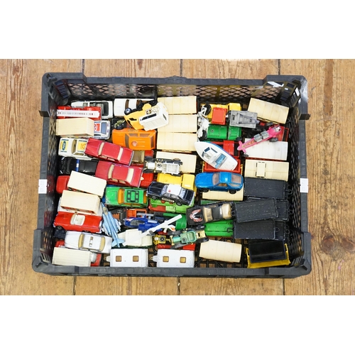 167 - A Tray of Play Worn 1980s Matchbox Superfast Models. Around 40+.