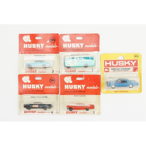 73 - A Collection of 5 Original UNOPENED Husky models to include No: 9 