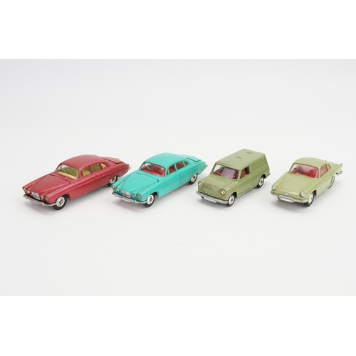 107 - A Tray of 4 x 1960s Corgi models to include a 