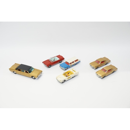 113 - A Tray of 6 x 1960s Corgi models to include a 