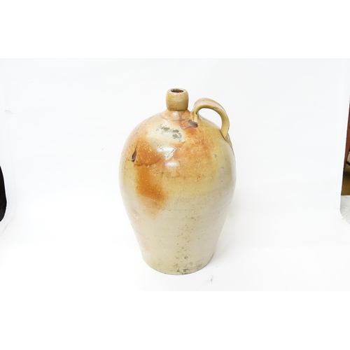 917 - A Large Earthenware Four Gallon Cider Flagon 