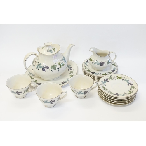 516 - A Collection of Royal Doulton Tea China in the 