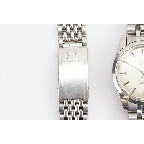 287 - A Vintage Omega Seamaster Chronometer Automatic Silver Dial Watch, with replacement strap. Along wit... 