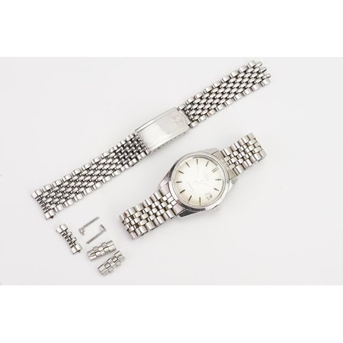 287 - A Vintage Omega Seamaster Chronometer Automatic Silver Dial Watch, with replacement strap. Along wit... 