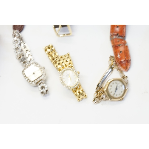 305 - A Collection of various Watches to include a 9ct Gold cased Ladies Watch, Casio's, Sekonda, etc.