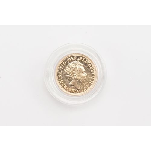 365 - A 2018 Queen Elizabeth II fifth head Sovereign, St George on reverse, minted in London. In proof cas... 