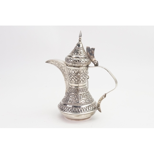 33 - A 925 marked Oman Dallah Coffee Pot.